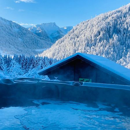 Chalet Individuel 8 Pers A Chatel Porte Du Soleil Avec Jacuzzi Exterieur 外观 照片